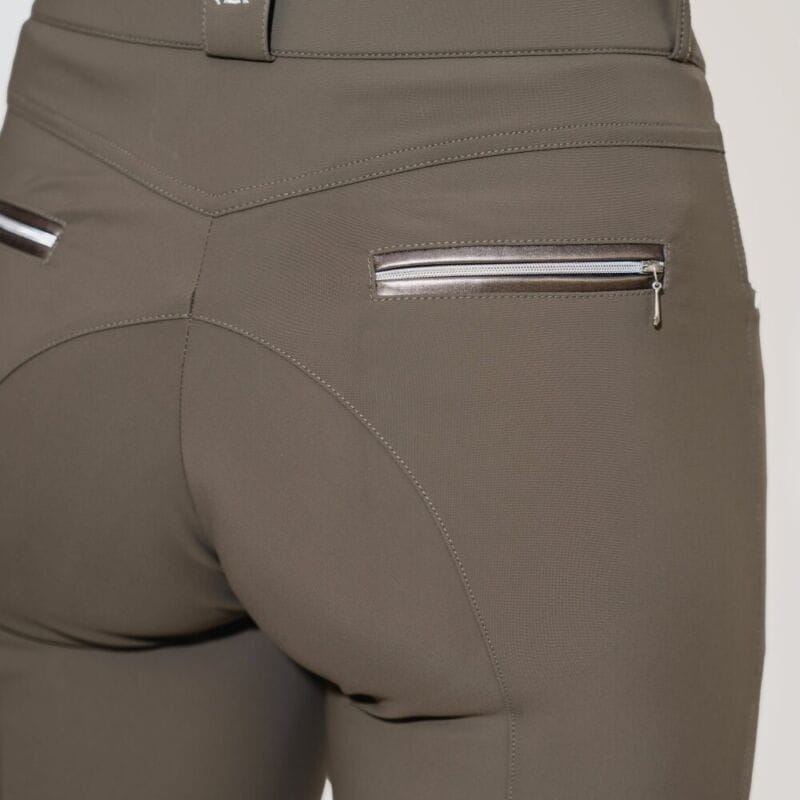 Pantalon Classique Gabrielle Truffle Knee Pad | Chambrière.ca